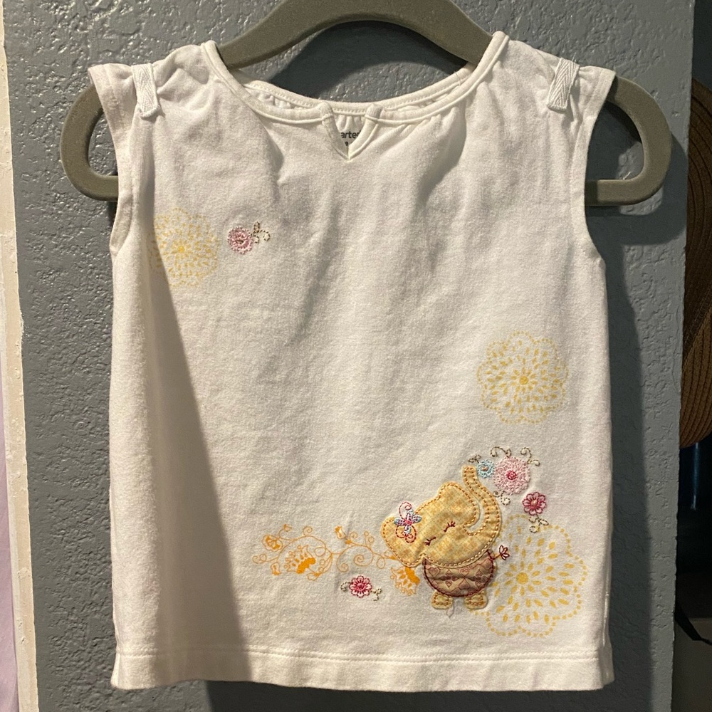 Carters size 12 month shirt